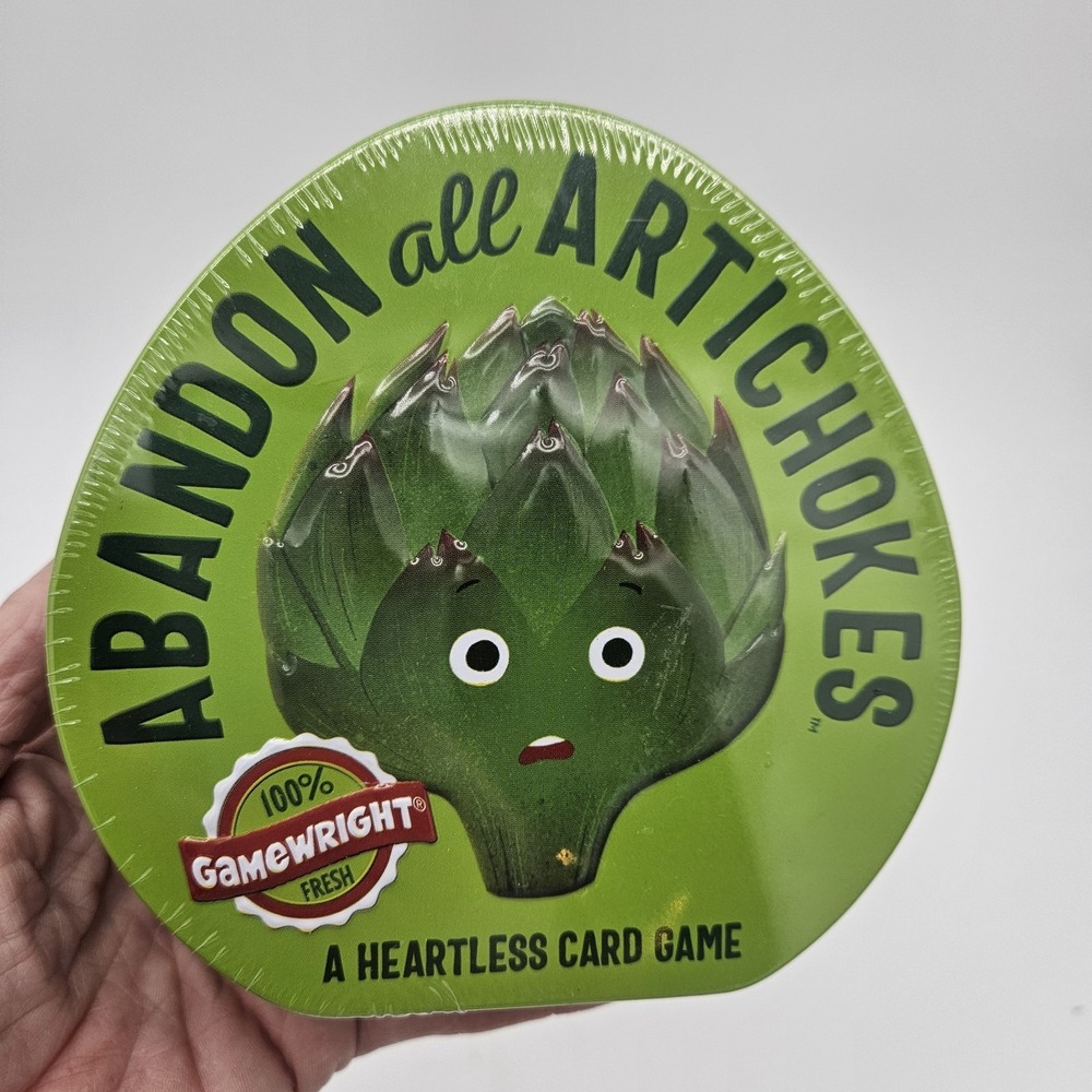 Abandon All Artichokes : A Heartless Card Game By Gamewright Sealed NEW